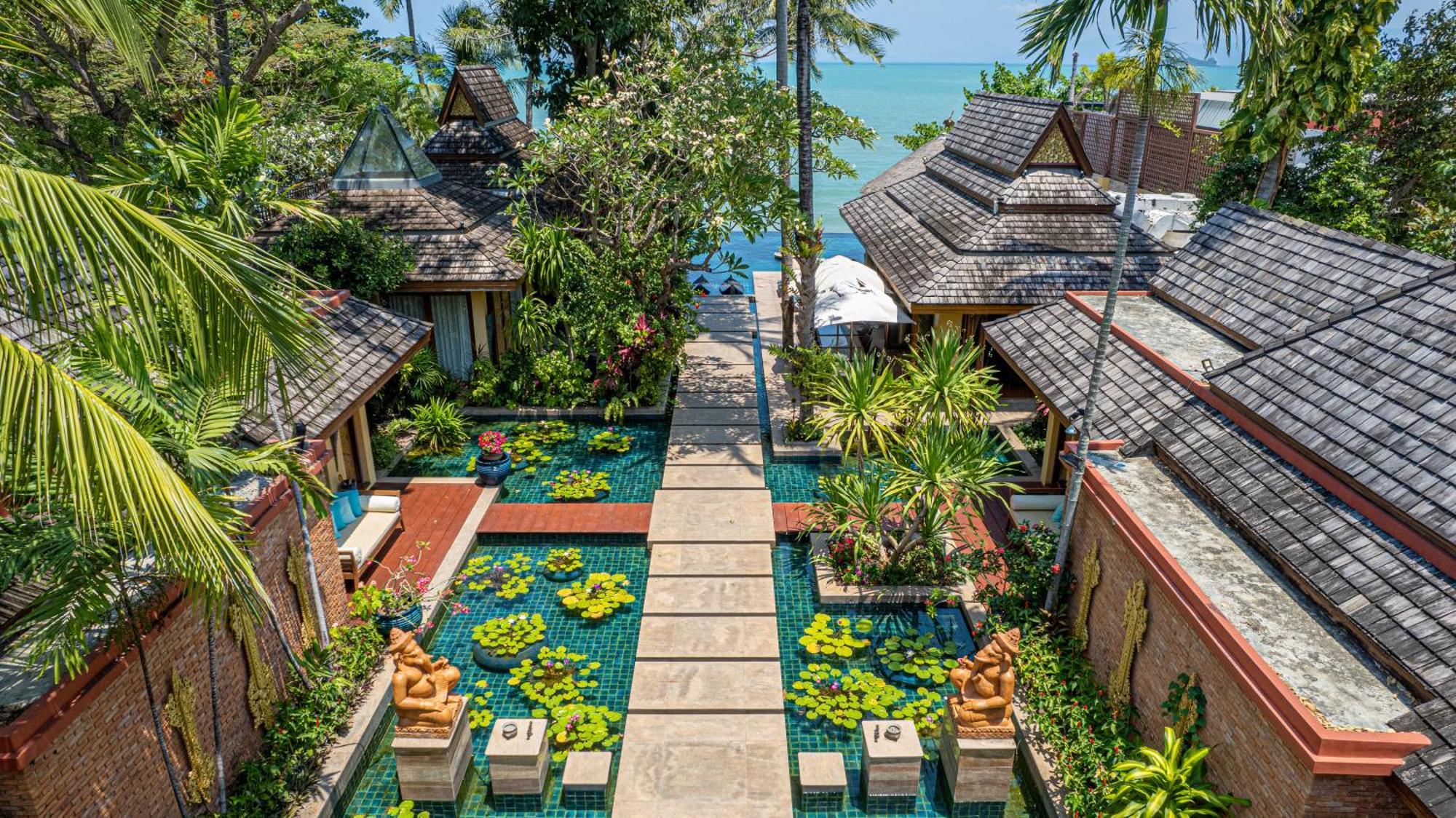 Upni Duniya - Luxury, Beachfront 9-Suites Villa Bang Rak Beach  Eksteriør bilde