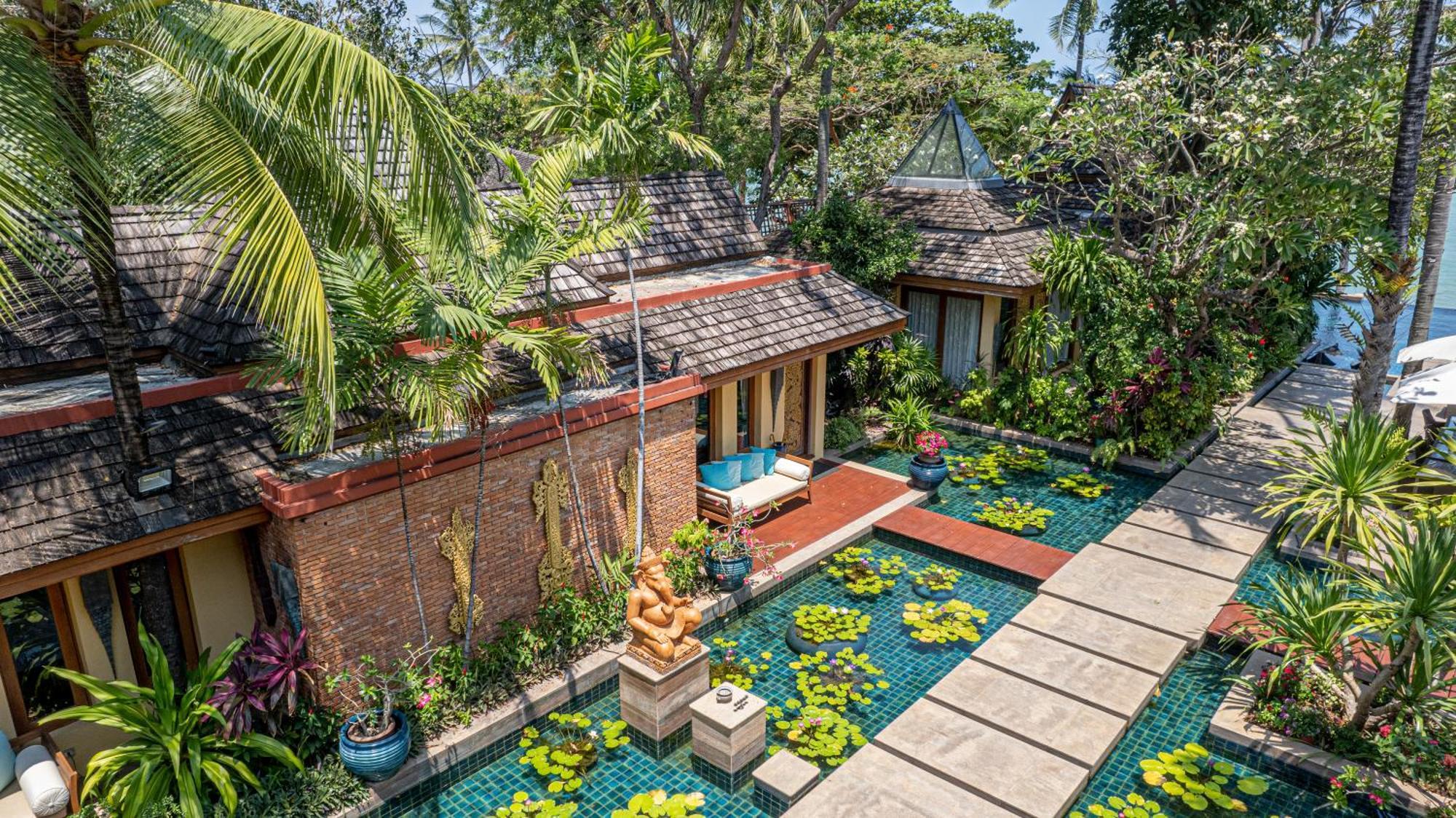 Upni Duniya - Luxury, Beachfront 9-Suites Villa Bang Rak Beach  Eksteriør bilde